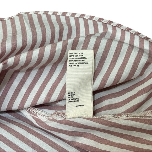 NWT Free People Cotton Striped Top M - Picture 8 of 12